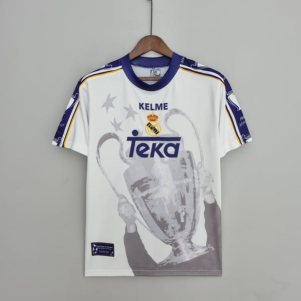 97-98 Real Madrid Champions League 7 Champions Commemorative Edition S-XXL(33D5)