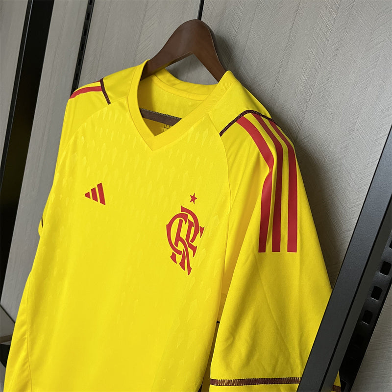 24∕25 Flamengo Limited Edition Goalkeeper Yellow Jersey S-4XL(D7F4)