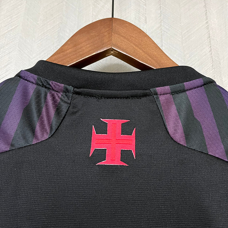 24∕25 Women Vasco da Gama Black Jersey S-XXL(E7E5)