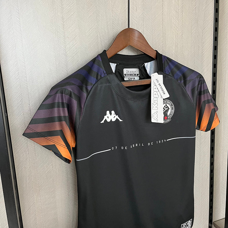 24∕25 Women Vasco da Gama Black Jersey S-XXL(E7E5)
