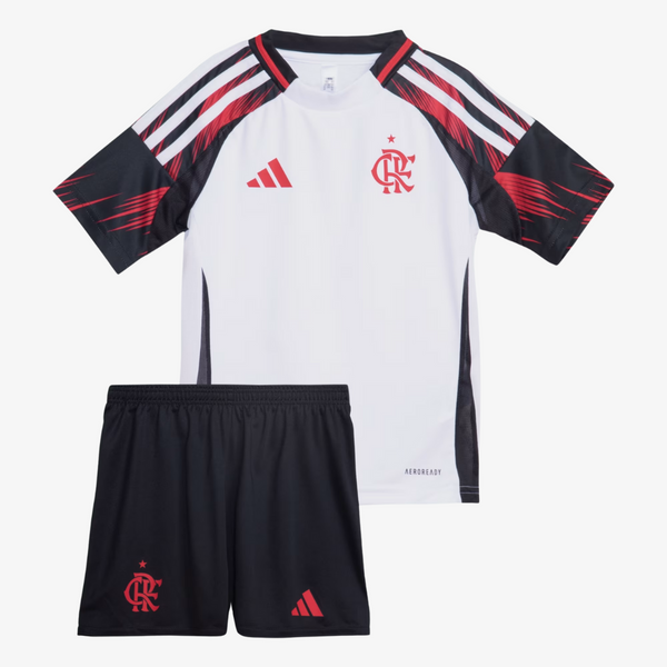 Kids Kit Flamengo 2025/26 Away Fan