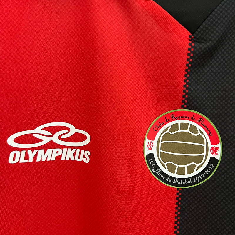 Retro Flamengo 2012 100th Anniversary Home S-4XL(D11C)