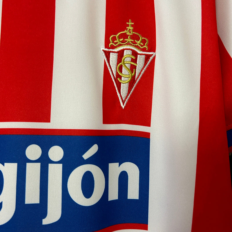 Retro Sporting Gijon 01∕02 Home Size S-XXL(E354)