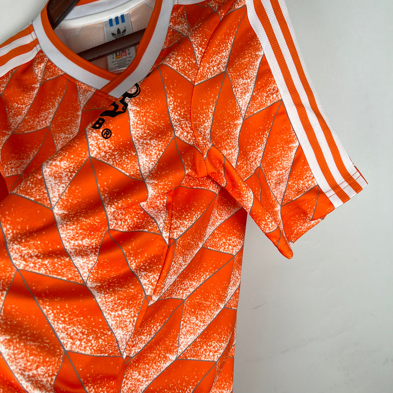 Retro Holland 1988 Home S-XXL(1F49)