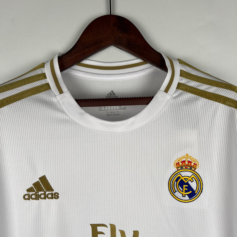 Retro Real Madrid 19∕20 Long Sleeve Home S-XXL(B736)