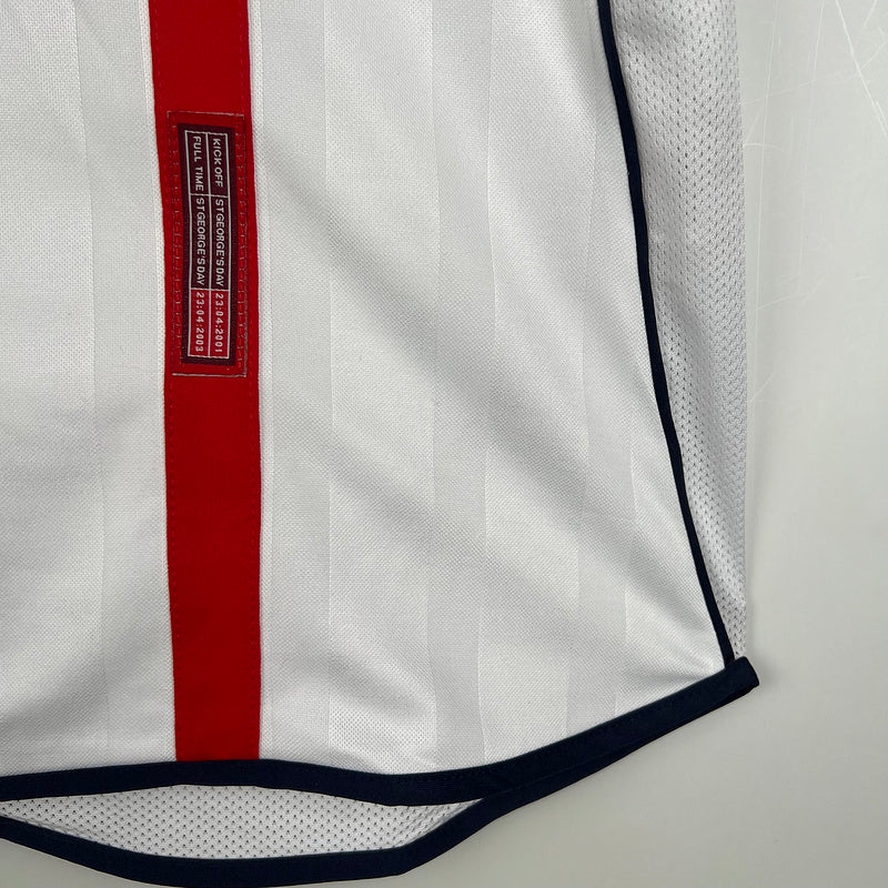 Retro England 2002 Home S-XXL(B53C)