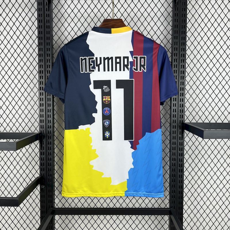 Neymar da Silva Santos Júnior 2025∕26 all club mix Jersey