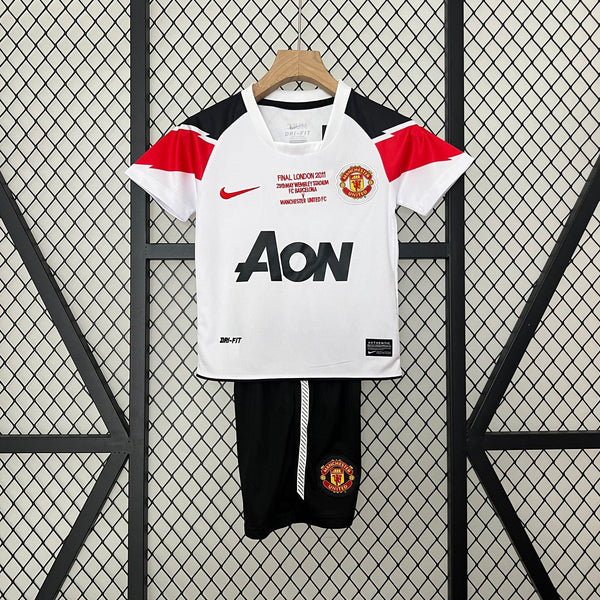 Kit Kids Retro Manchester United Away Jersey 2011/12