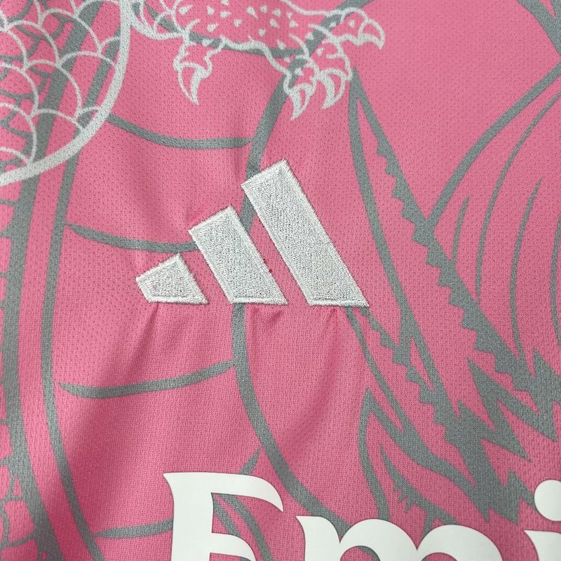 Real Madrid 2025∕26 Pink Dragon Special Edition Jersey