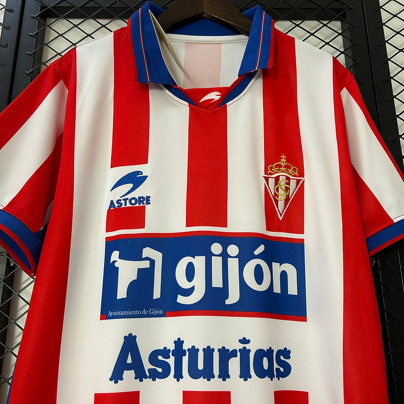 Retro Sporting Gijon 01∕02 Home Size S-XXL(E354)
