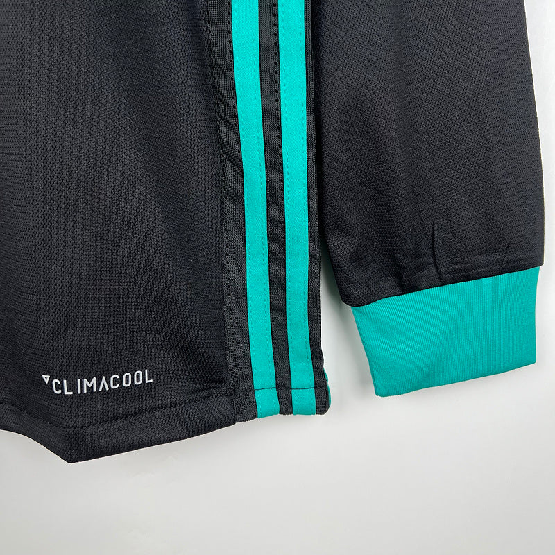 Retro Real Madrid 17∕18 Away Long Sleeve S-XXL(B8A0)