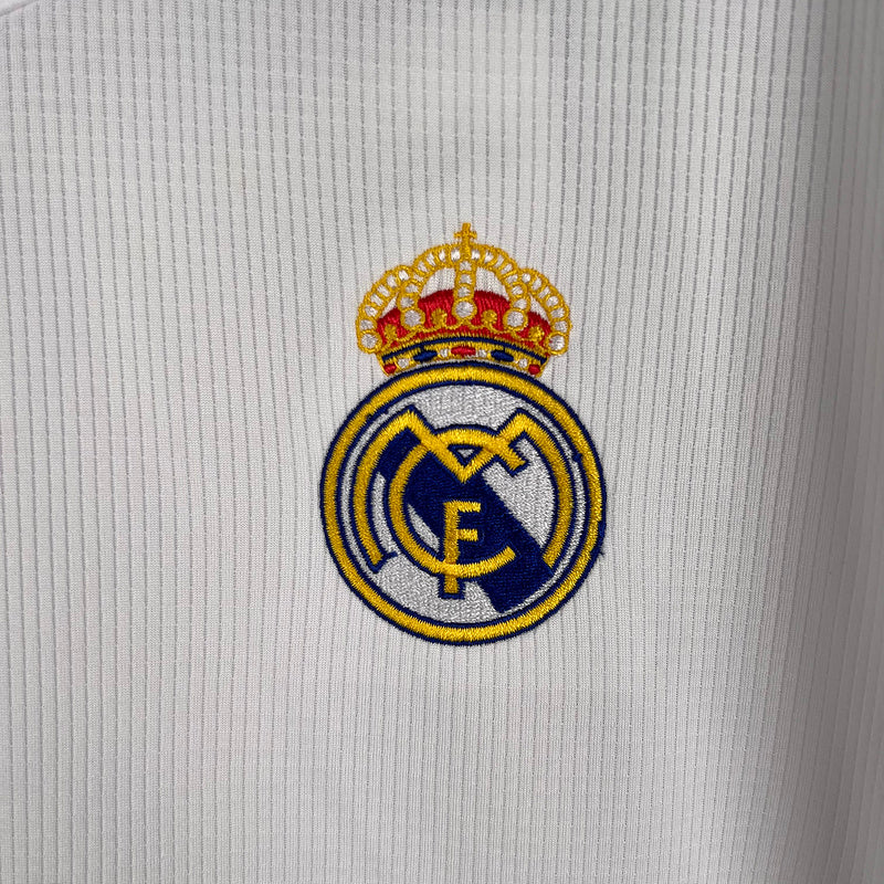 Retro Real Madrid 19∕20 Long Sleeve Home S-XXL(B736)