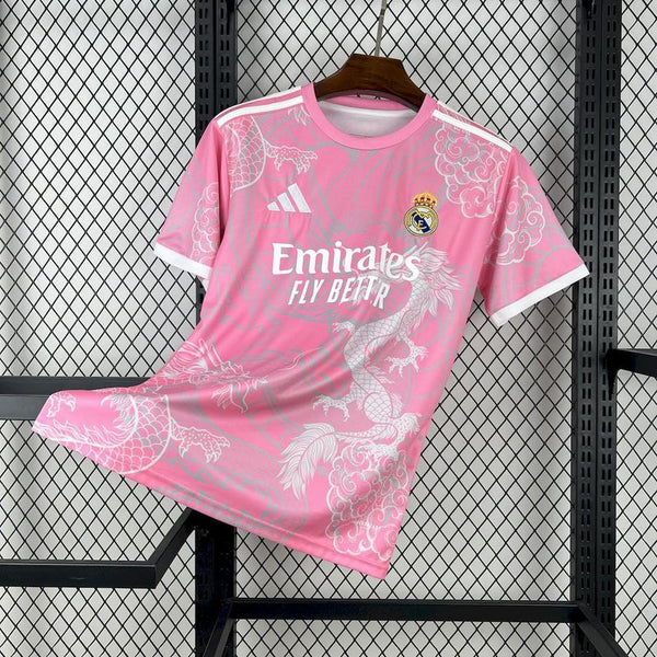 Real Madrid 2025∕26 Pink Dragon Special Edition Jersey