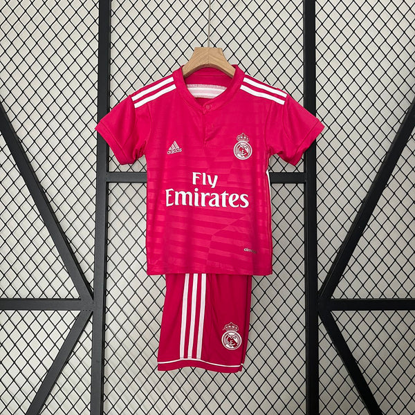 Kit Kids Retro Real Madrid Away Jersey 2014/15