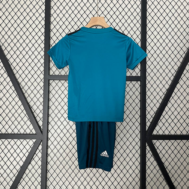 Kit Kids Retro Real Madrid Third Jersey 2017/18