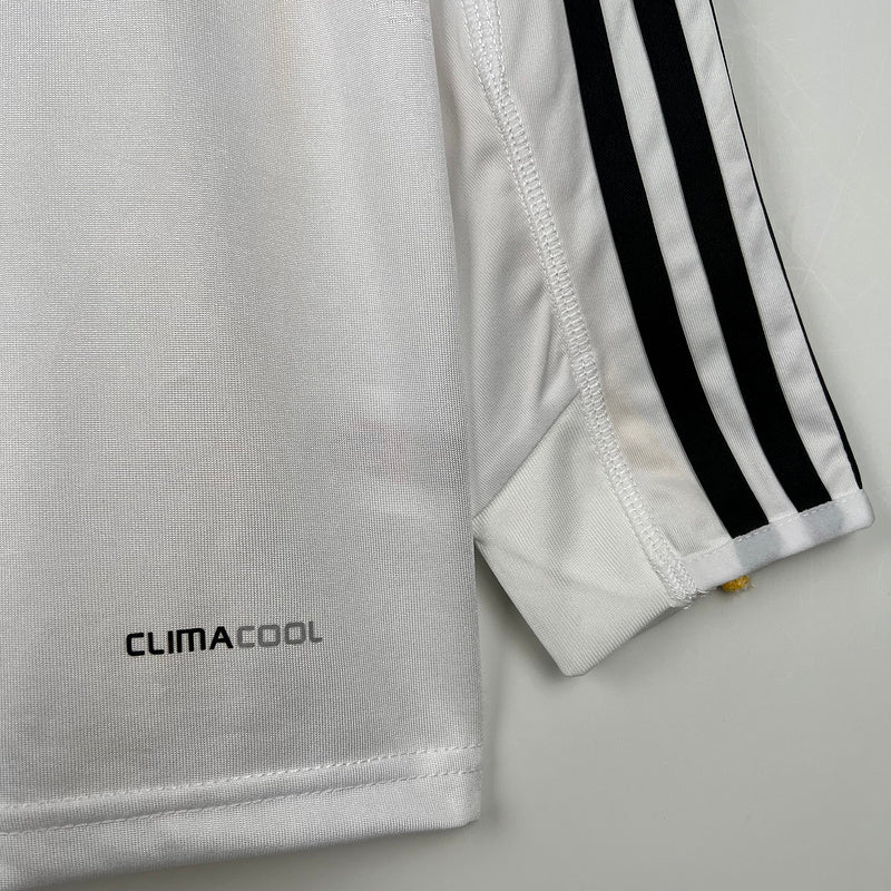 Retro Real Madrid 09∕10 Long Sleeve Home S-XXL(055D)