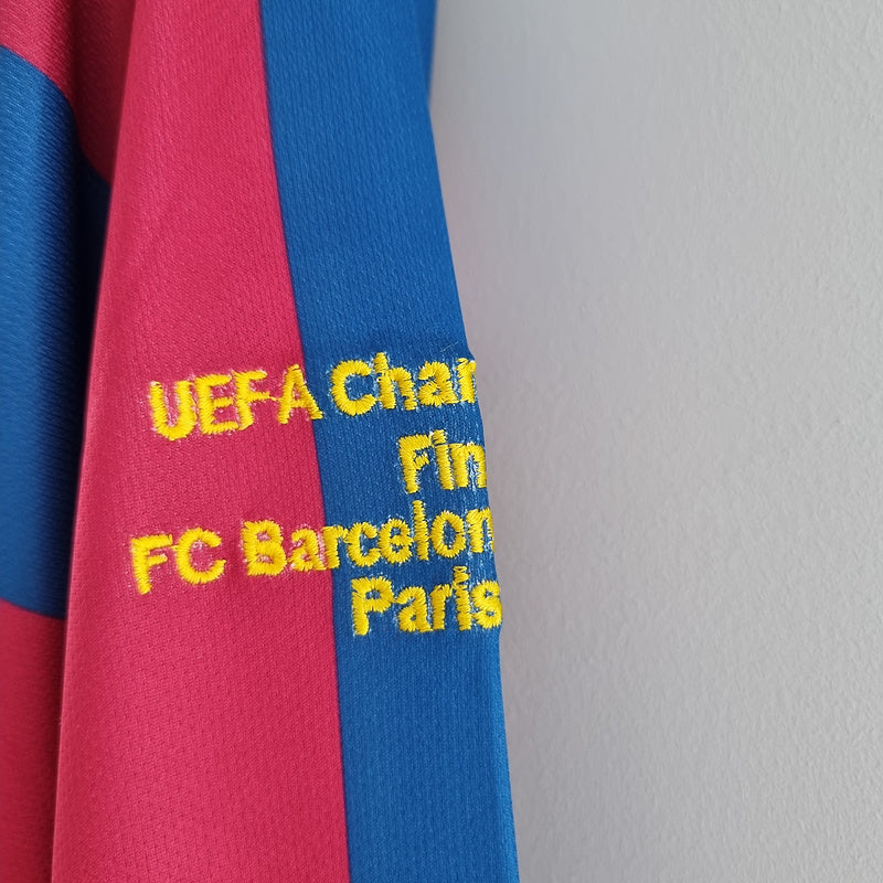 barcelona 05∕06 long sleeve home S-XXL(C88C)
