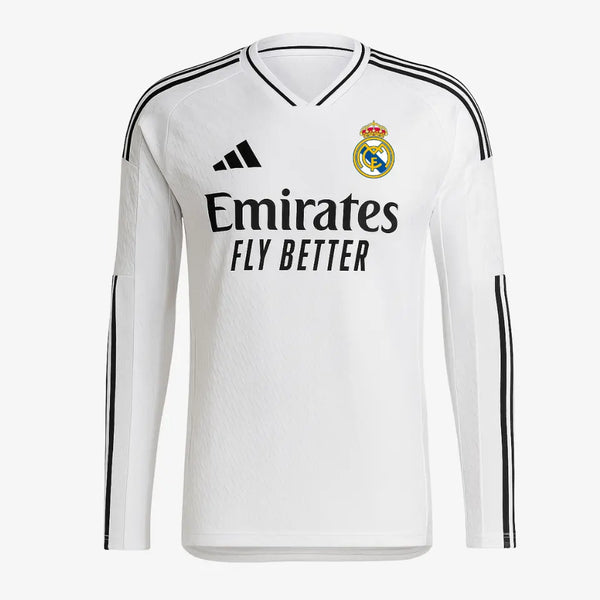 Real Madrid 2024/25 Home Long Sleeve Player