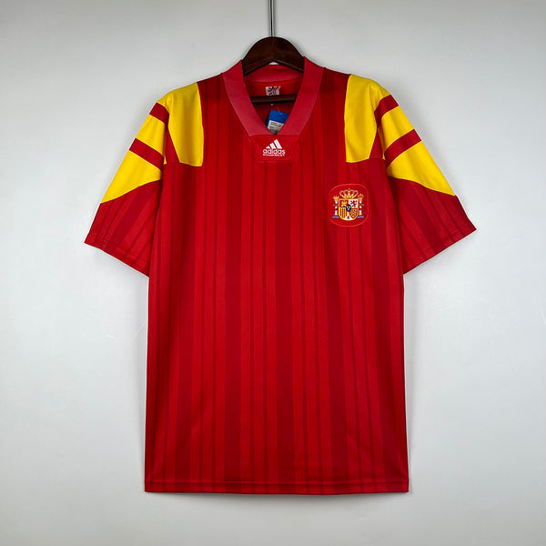 Retro Spain 92∕94 Home S-XXL(8FCD)