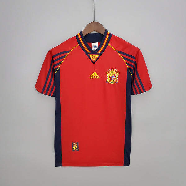 1998 Spain home S-XXL(601D)