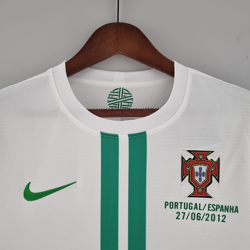 Retro portugal 2012 long sleeve away S-XXL(7FF6)