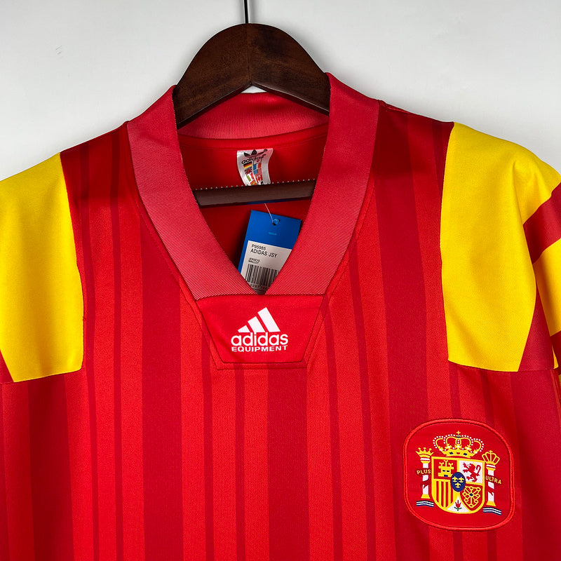 Retro Spain 92∕94 Home S-XXL(8FCD)