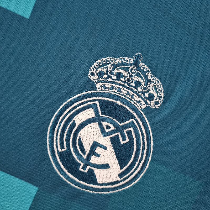 Retro Real Madrid 17∕18 long sleeve third away S-XXL(21EC)