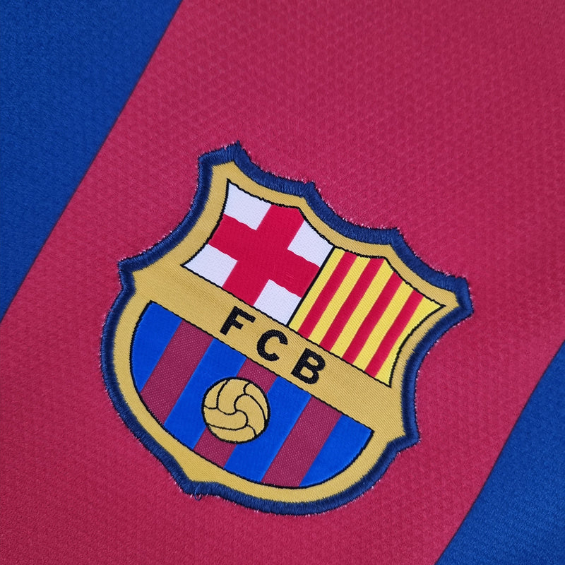 Retro Barcelona Long Sleeve 10∕11UEFA Champions League Home S-XXL(1CCA)