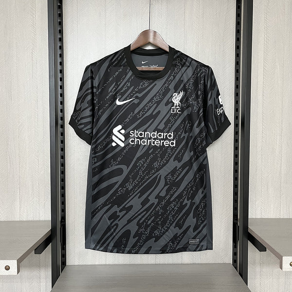 24∕25 Liverpool FC Goalkeeper Black Jersey S-XXL