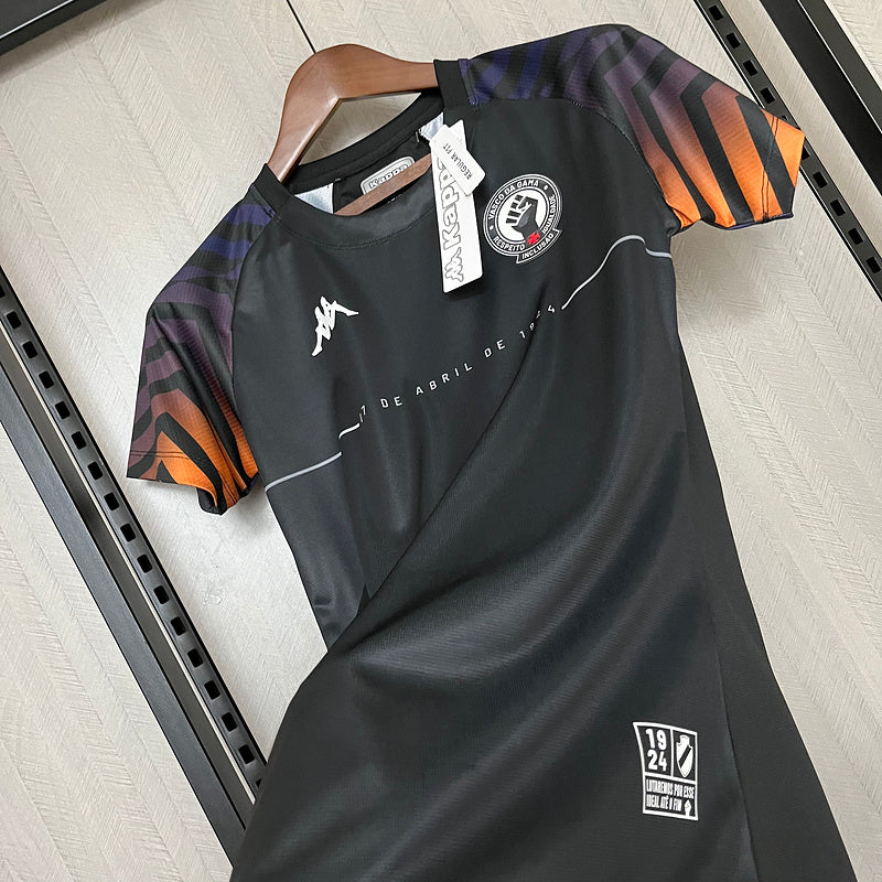 24∕25 Women Vasco da Gama Black Jersey S-XXL(E7E5)