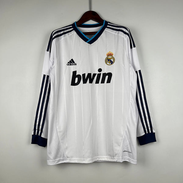 Retro Real Madrid 12∕13 Long Sleeve Home S-XXL(CB27)