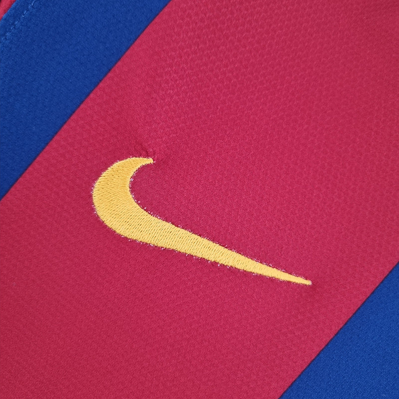 Retro Barcelona Long Sleeve 10∕11UEFA Champions League Home S-XXL(1CCA)