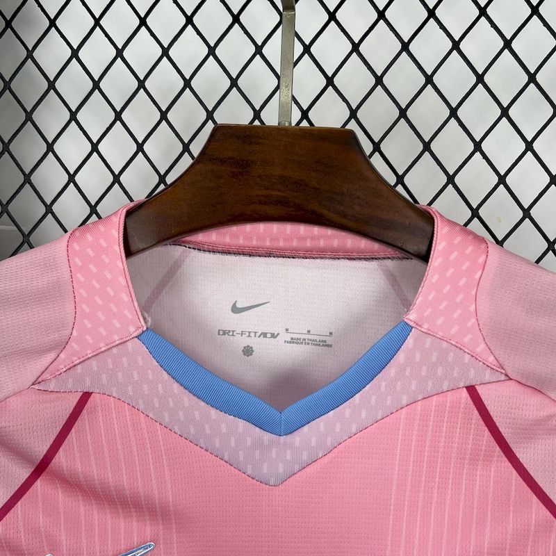 Barcelona 2025∕26 pink special edition Jersey (With Champions League)