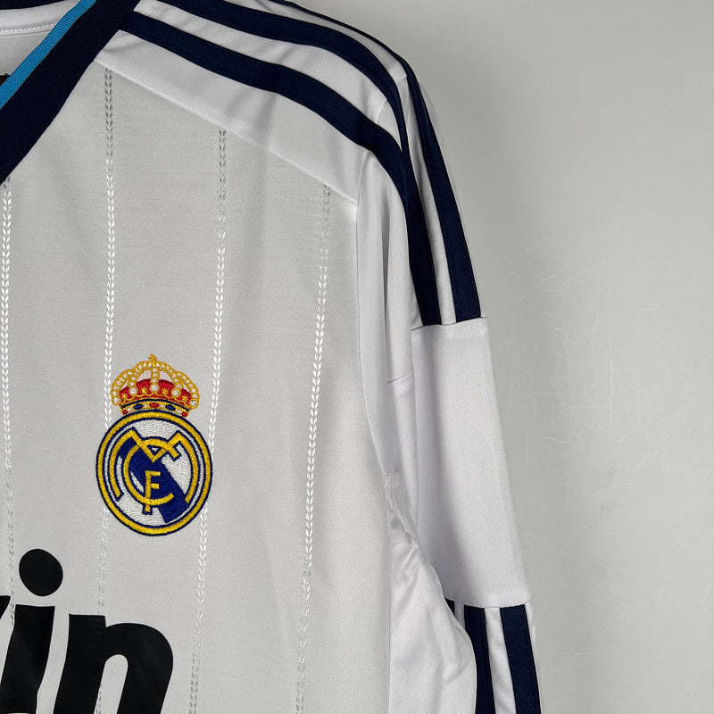Retro Real Madrid 12∕13 Long Sleeve Home S-XXL(CB27)