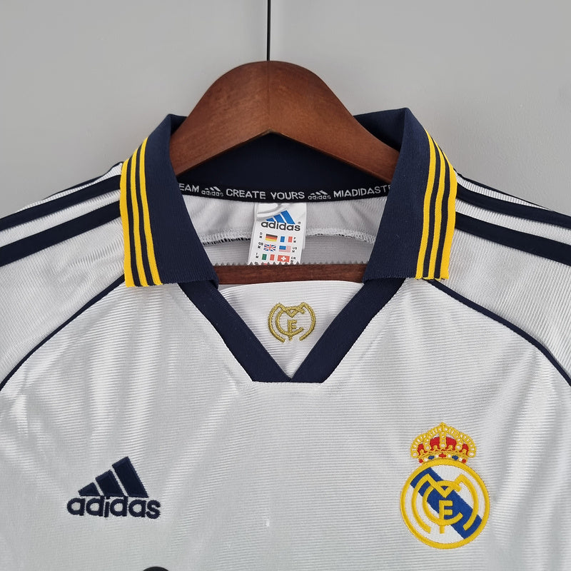 Retro Real Madrid 2000 home S-XXL(A8E9)