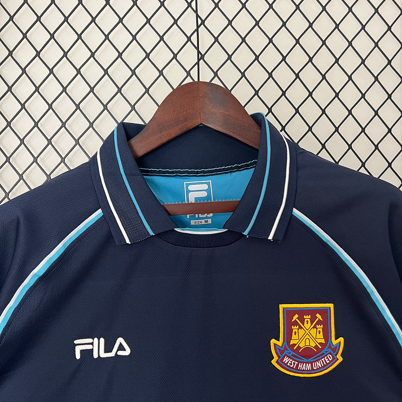 Retro West Ham United 99∕01 Third away S-XXL(D6FC)