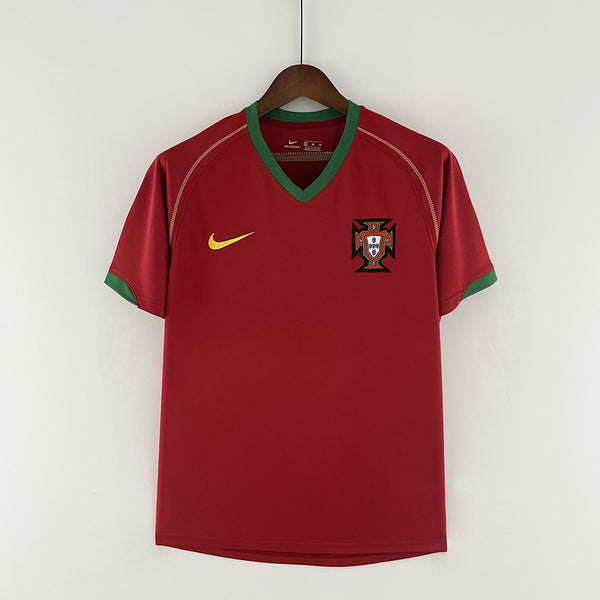 Retro Portugal 2006 home S-XXL(34F4)