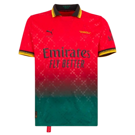 AC Milan 25/26 Commemorative Edition Jersey - Red - Fan Version