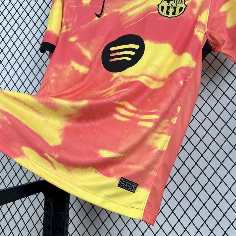 Barcelona 2025∕26 Orange pre-match training Jersey
