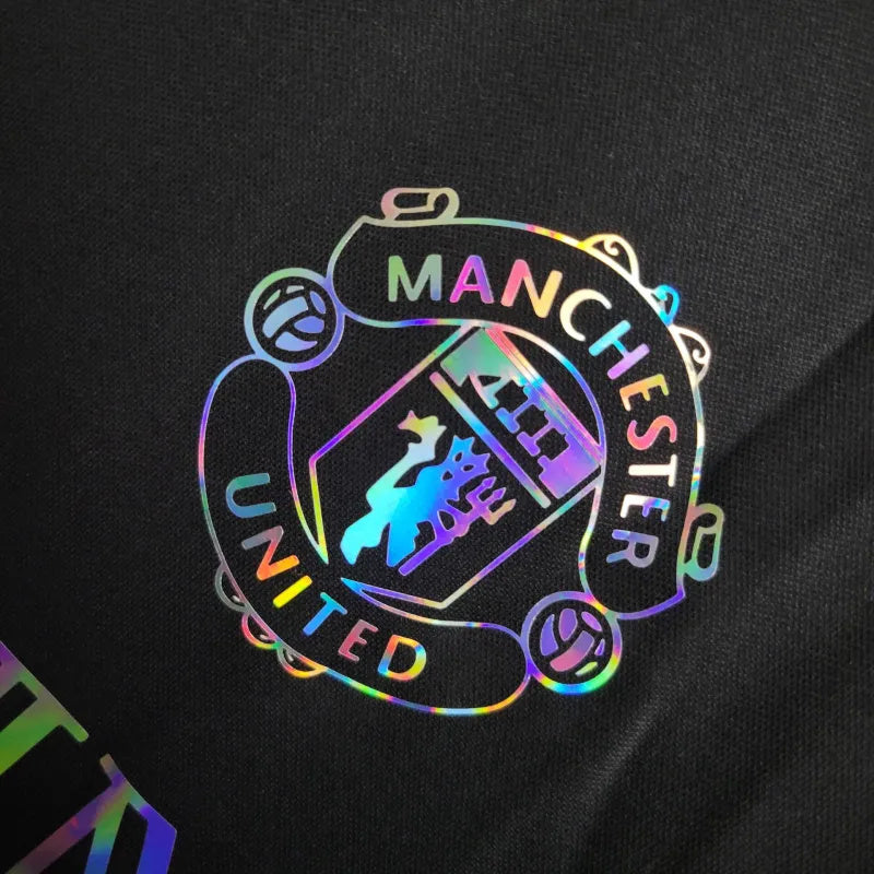 24∕25 Manchester United black Casual Shirts