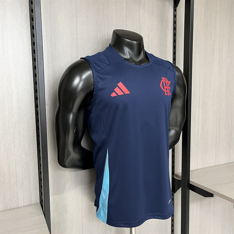 25∕26 Flamengo Training Wear Dark Blue Vest  Jersey S-4XL(6065)