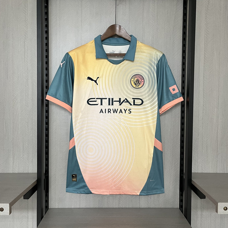 Kit Kids Manchester City Fourth Jersey 2024/25