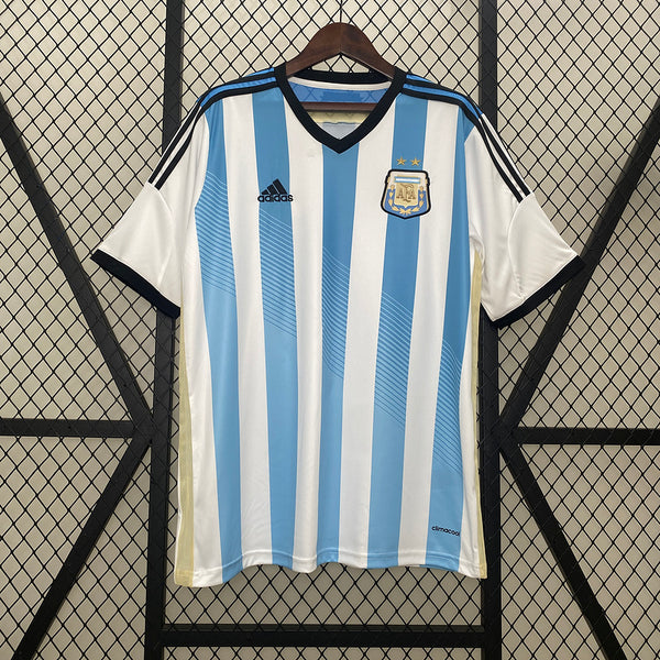 2014 Argentina Home S-XXL(B1EF)