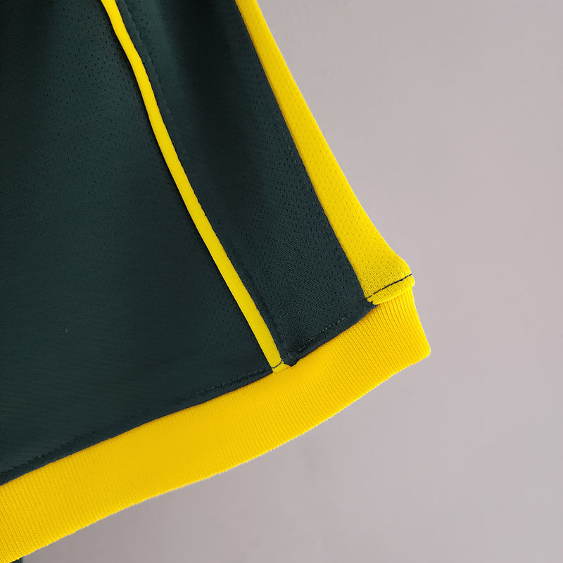 Retro Goalkeeper Brazil 1998 Dark Green S-XXL(6A31)