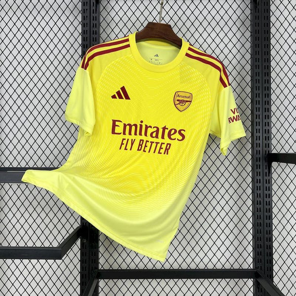 Arsenal 2025∕26 Yellow goalkeeper Jersey