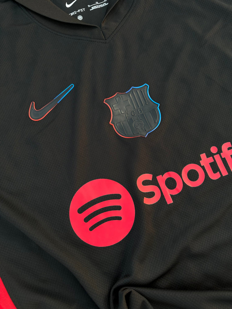 Barcelona Away 24/25 Men's Shirt w/o Fan Number - Black