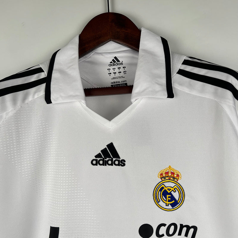 Retro Real Madrid 08∕09 Home S-XXL(E855)