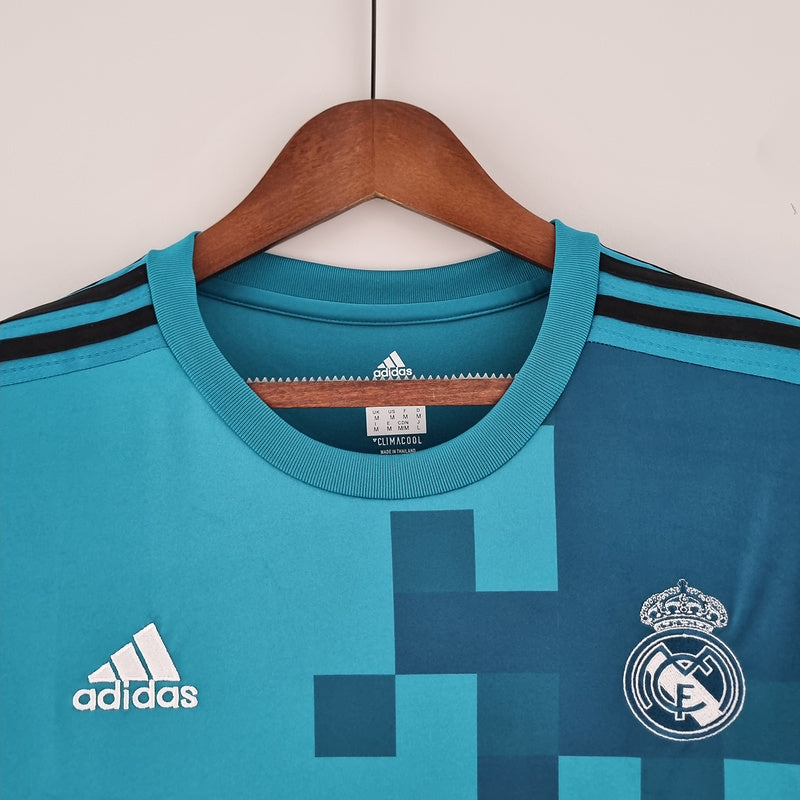 Retro Real Madrid 17∕18 long sleeve third away S-XXL(21EC)
