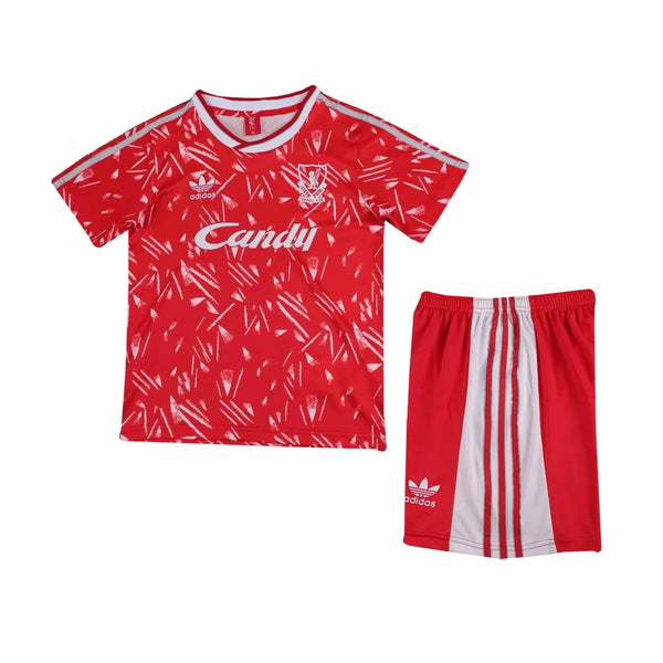 Kids Retro Liverpool Home Jersey 1989/91