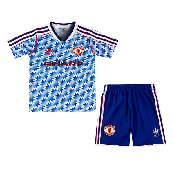 Kit Kids Retro Manchester United Away Jersey 1990/92